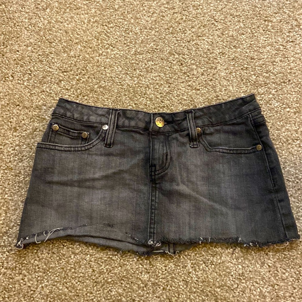 No Boundaries Jean Skirt